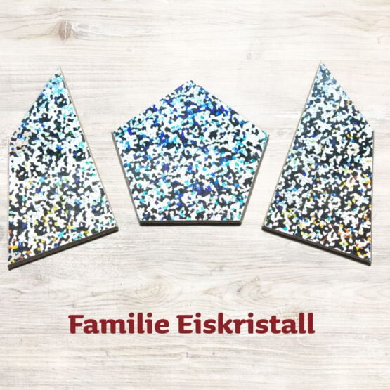 Familie Eiskristall für das Speedolino Schneesturm Spiel.