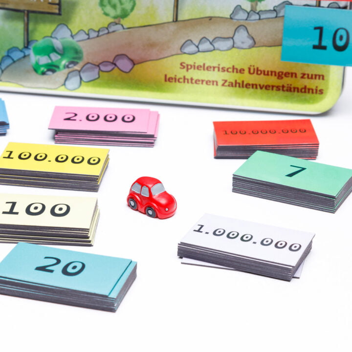 Der Zahlenstrahl - ein Spiel zum Trainieren von Zahlenverständnis